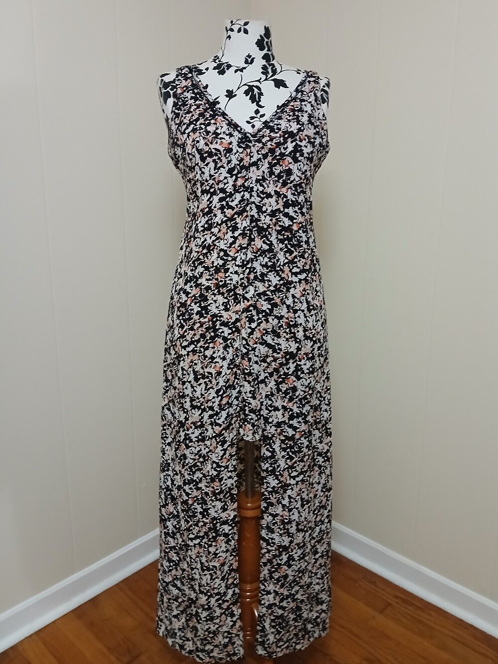 White House Black Market High Low Maxi Dress - Picture 2 of 7